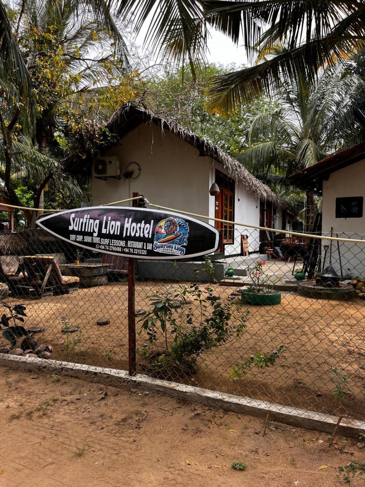Surfing Lion Hostel Arugam Bay Exteriér fotografie