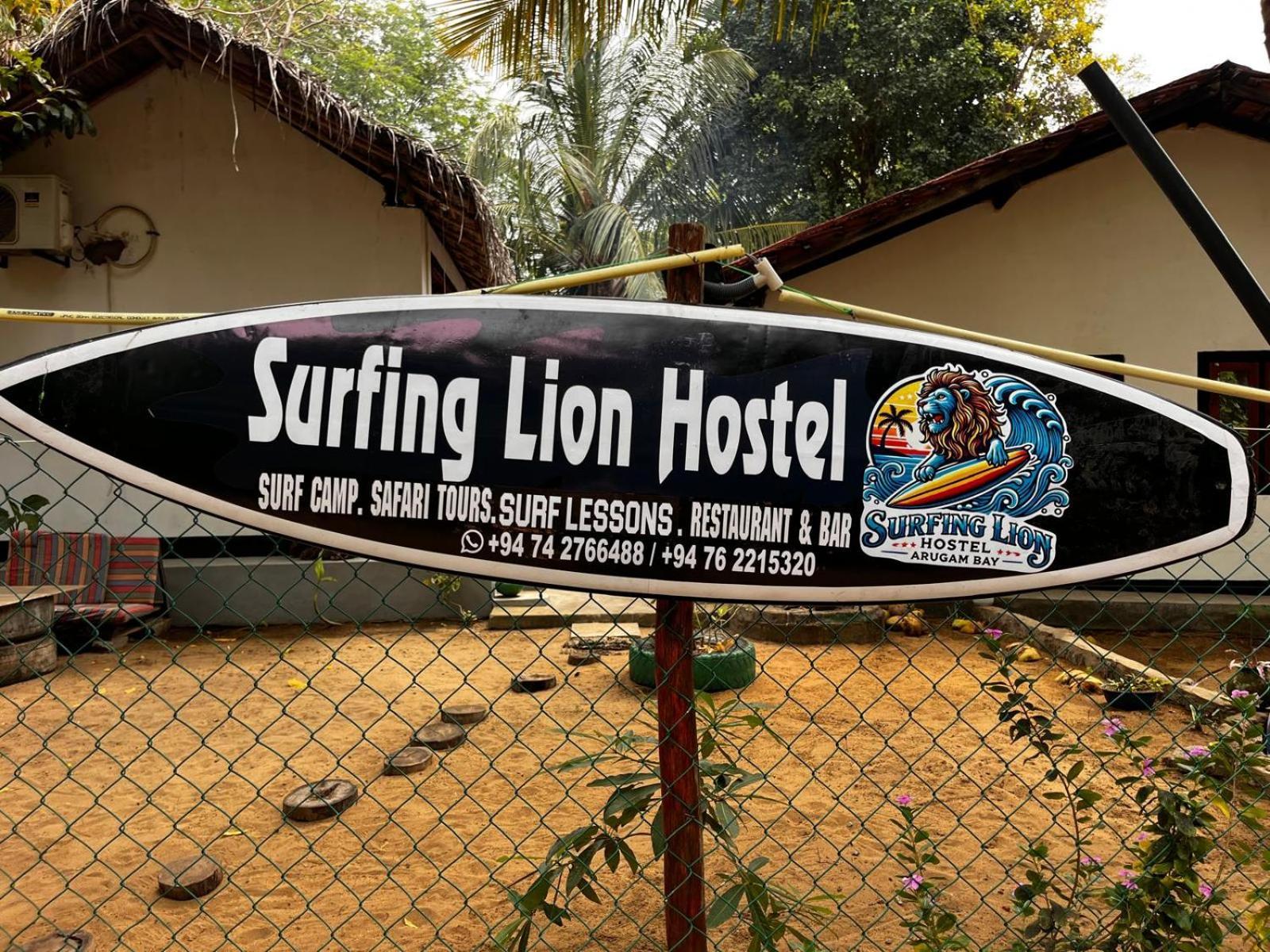 Surfing Lion Hostel Arugam Bay Exteriér fotografie